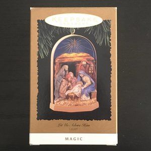 Hallmark Ornament Let Us Adore Him